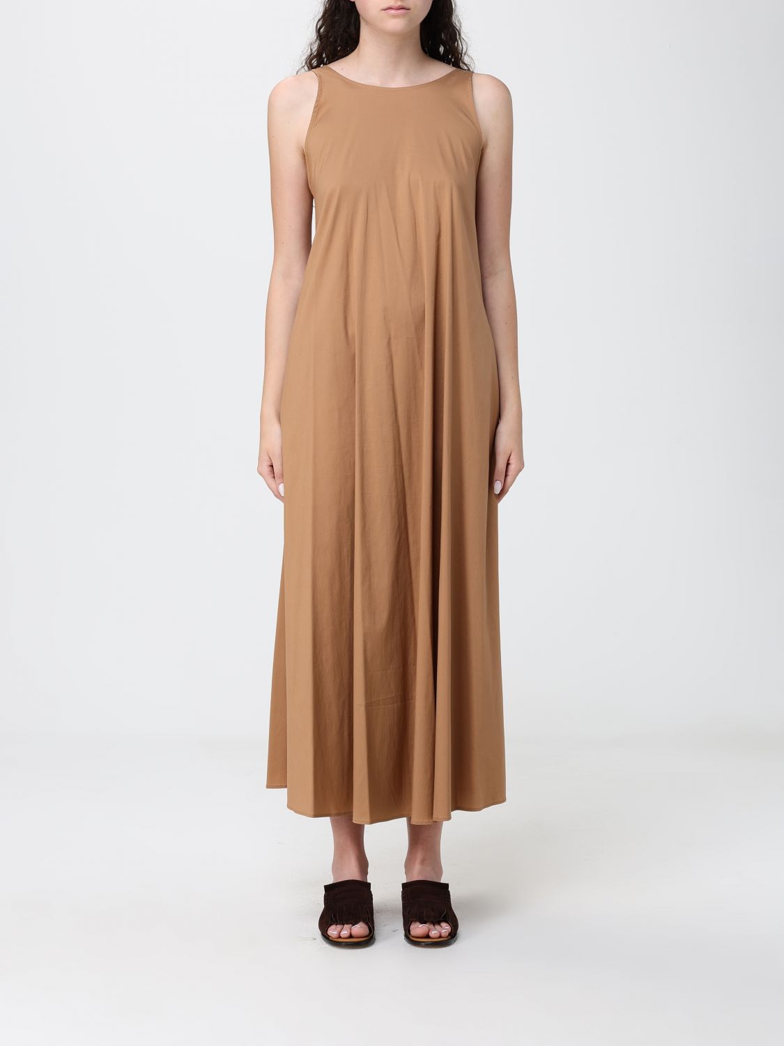 MAX MARA Dress Woman color Camel