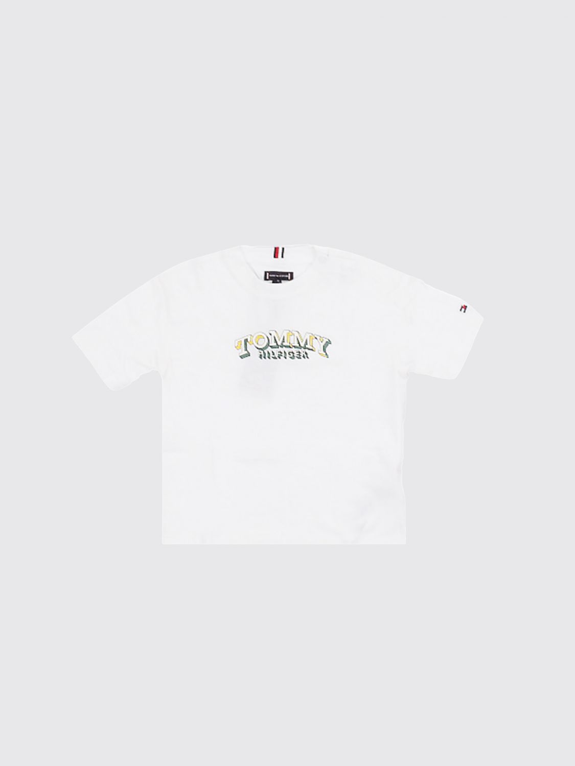 TOMMY HILFIGER Baumwoll-T-Shirt mit Logo