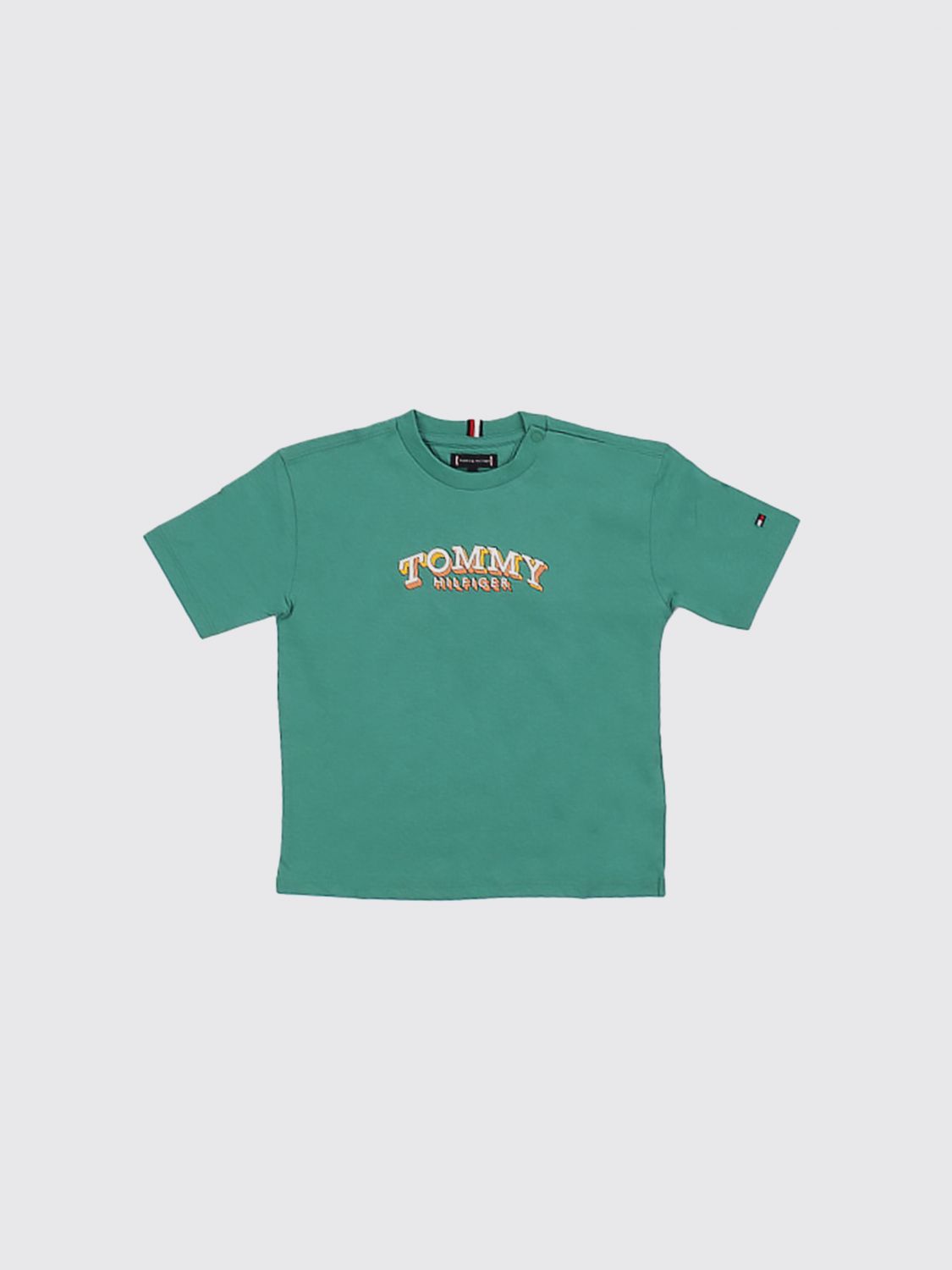 TOMMY HILFIGER Baumwoll-T-Shirt mit Logo