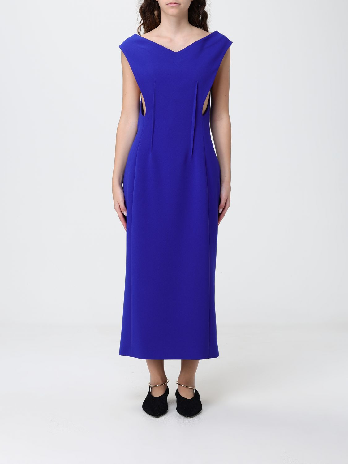 JIL SANDER Dress Woman color Royal Blue