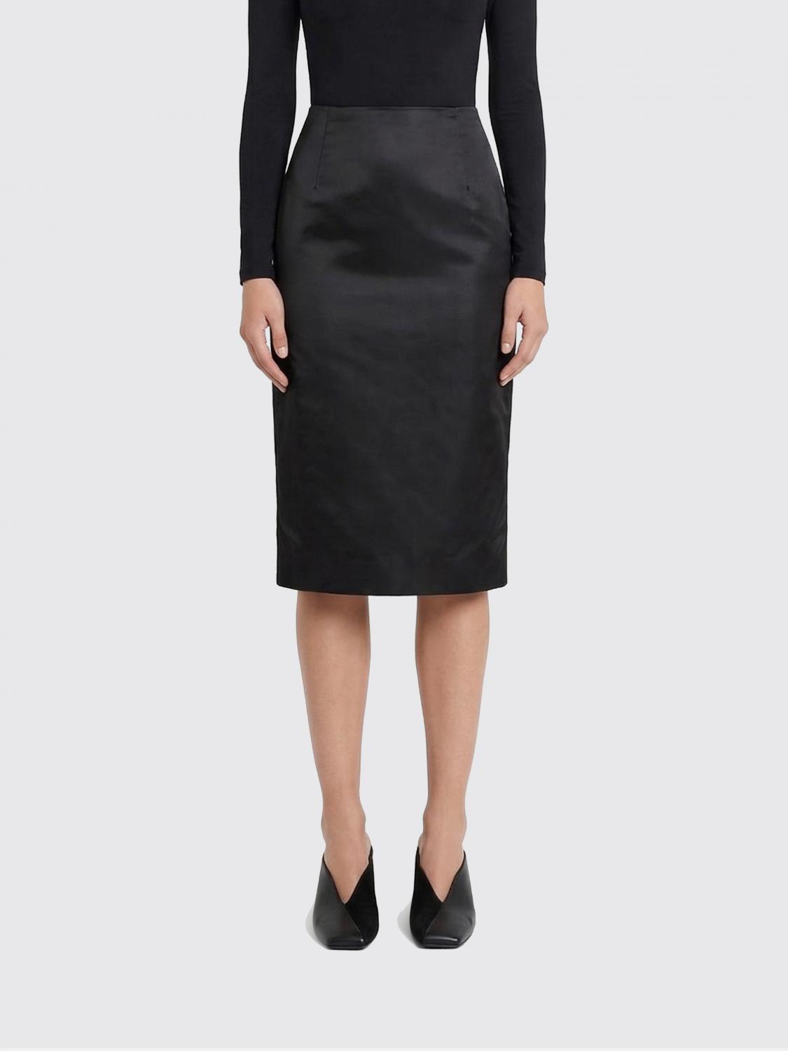 Jil Sander JIL SANDER Faille Pencil Skirt　JIL SANDER ファイユペンシルスカート