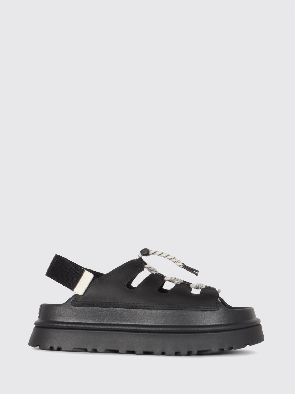 UGG GoldenGlow Toggle Leather And EVA Sandal