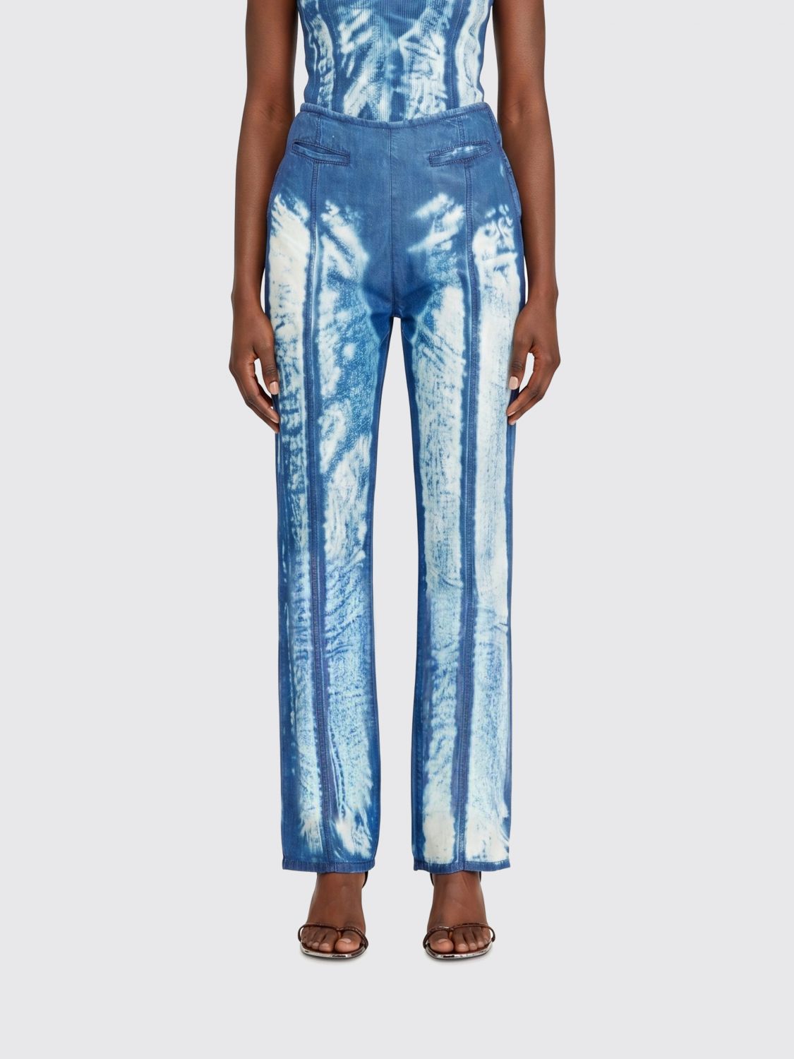DIESEL D-Lysar Printed Lyocell Jeans　DIESEL D-Lysar プリント リヨセル ジーンズ DIESEL