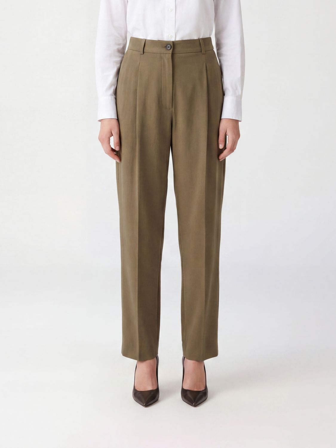 THE ROW Pants Woman color Beige
