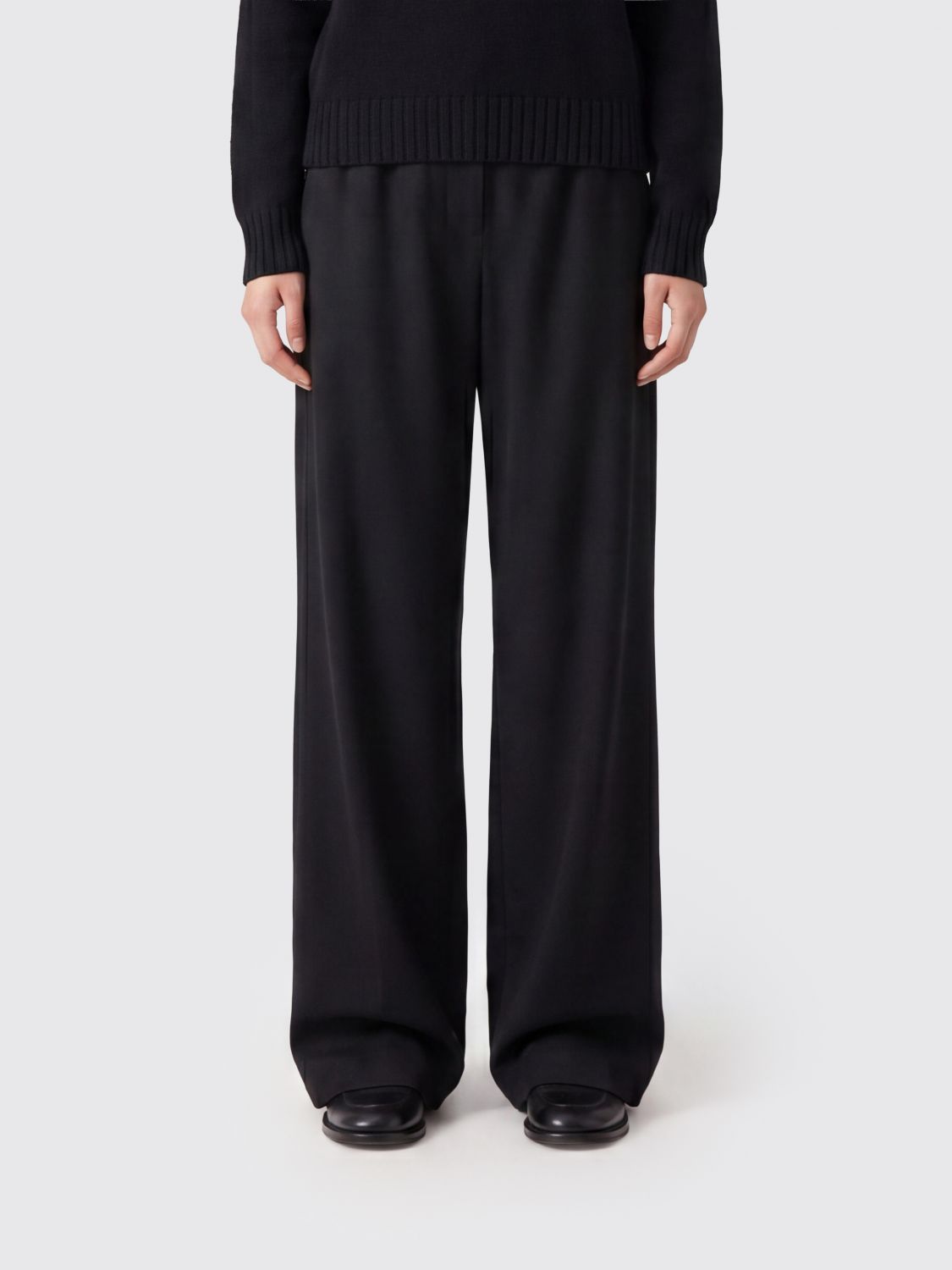 THE ROW Pants Woman color Black