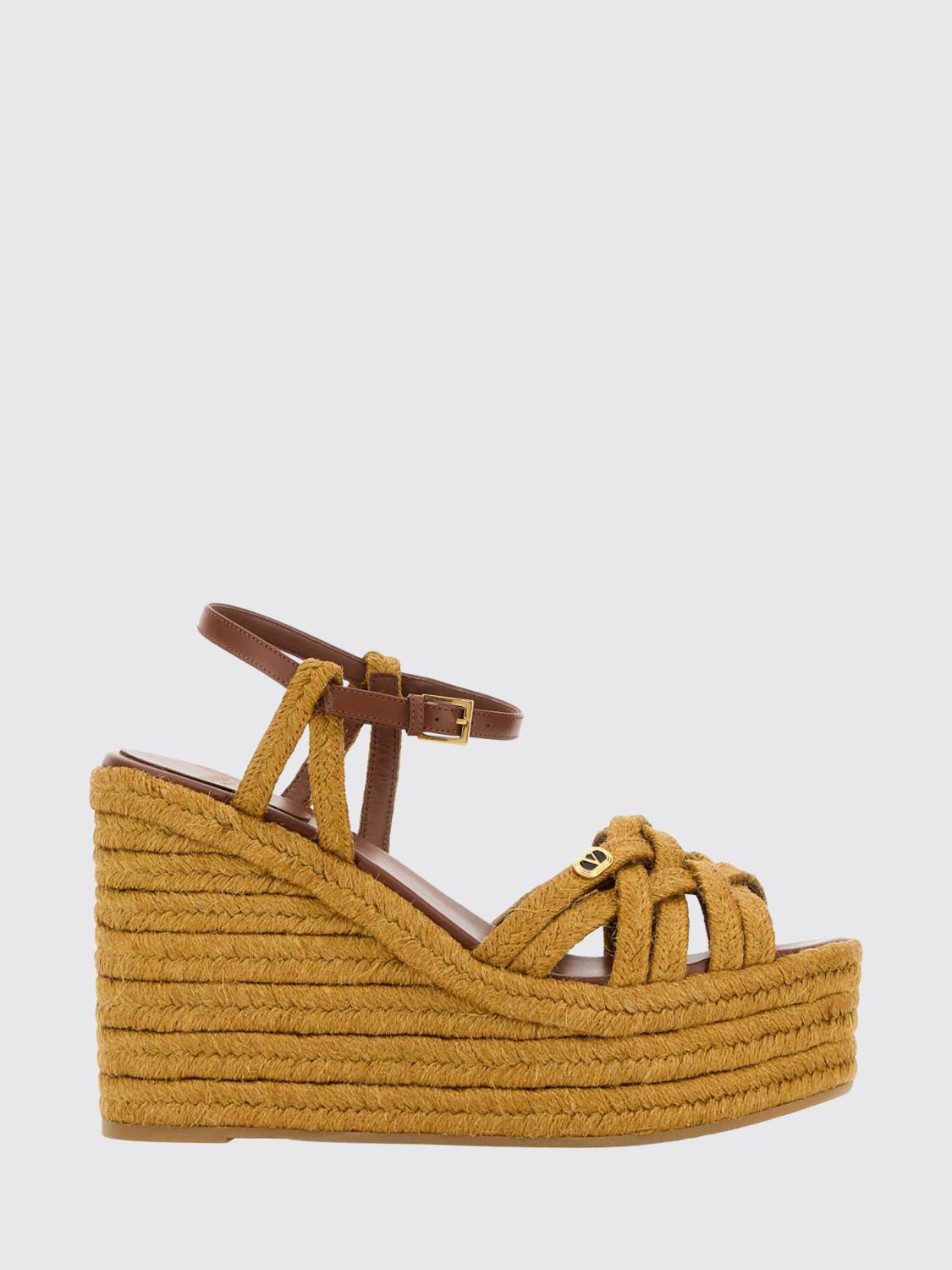 VALENTINO GARAVANI Espadrille Woman color Mustard