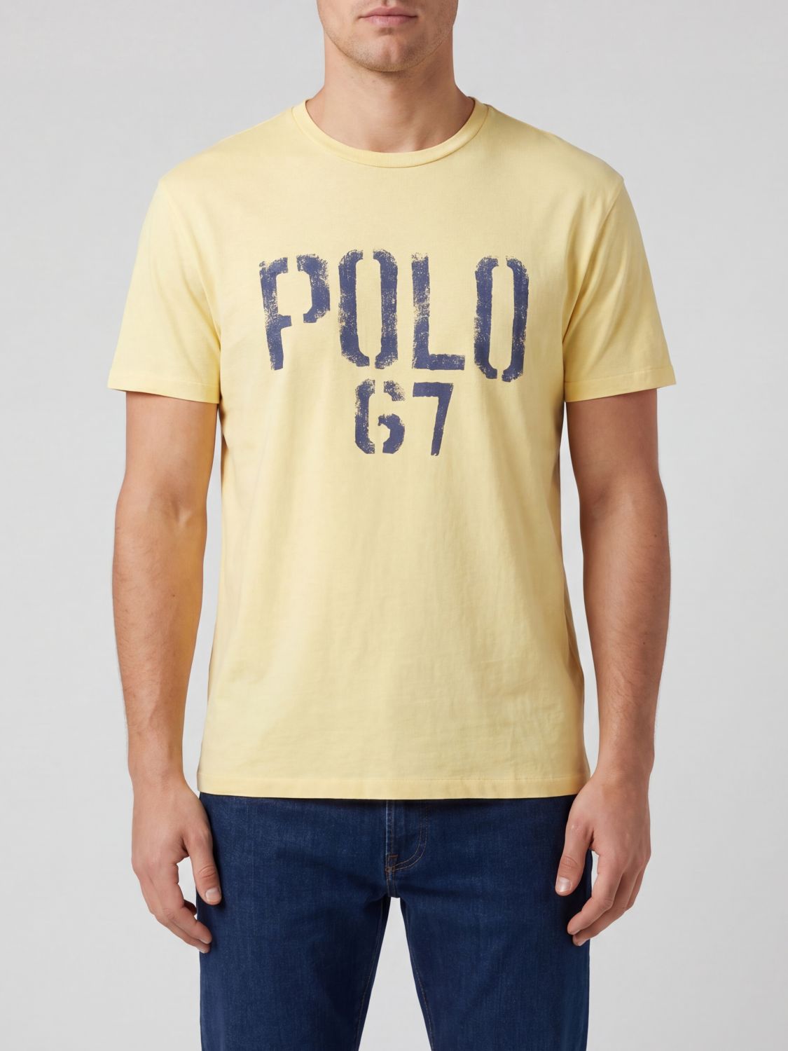 POLO RALPH LAUREN T-Shirt Men color Yellow