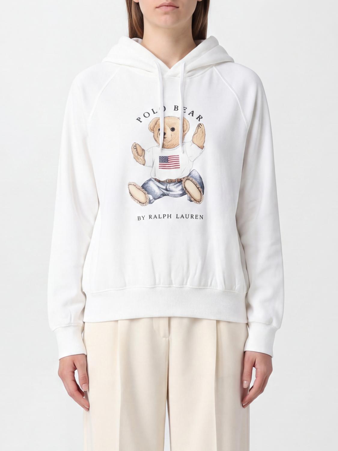 POLO RALPH LAUREN Sweatshirt Woman color White