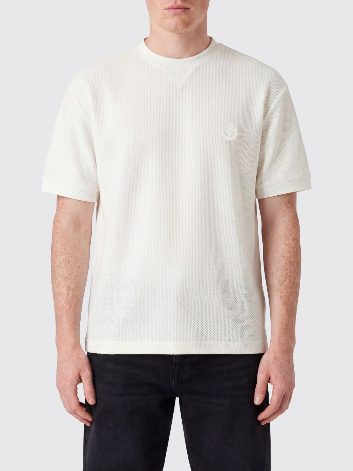 GIORGIO ARMANI T-shirt girocollo in jersey