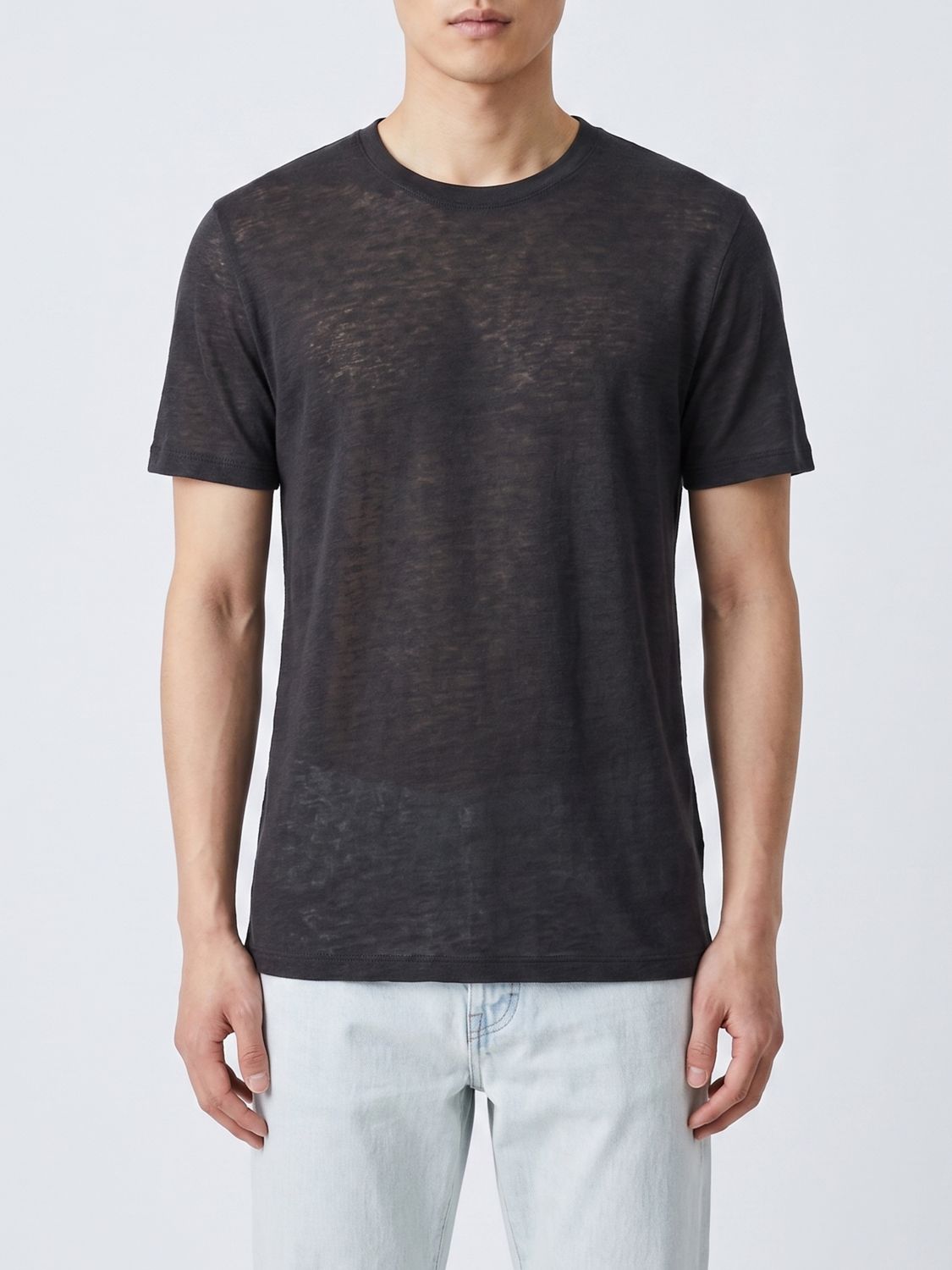 THOM BROWNE Viscose T-Shirt　THOM BROWNE ビスコース T シャツ THOM
