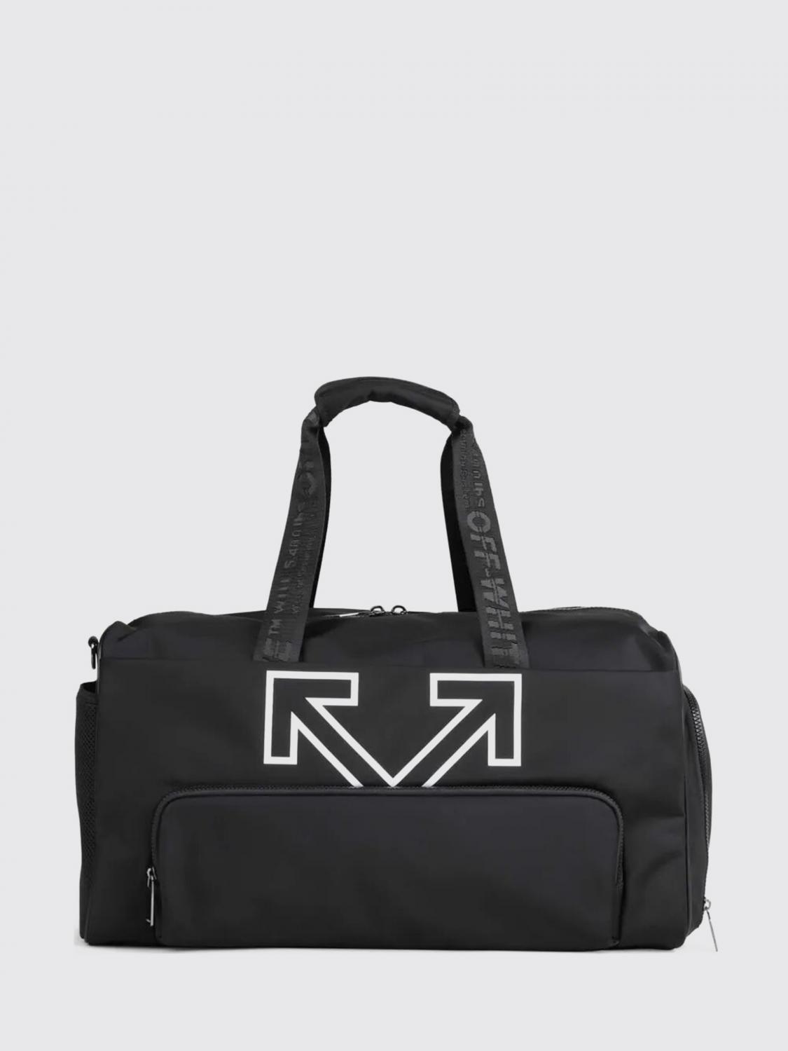 Off-White OFF-WHITE Travel Bag Men color Black　OFF-WHITE トラベルバッグ メンズ カラー ブラック
