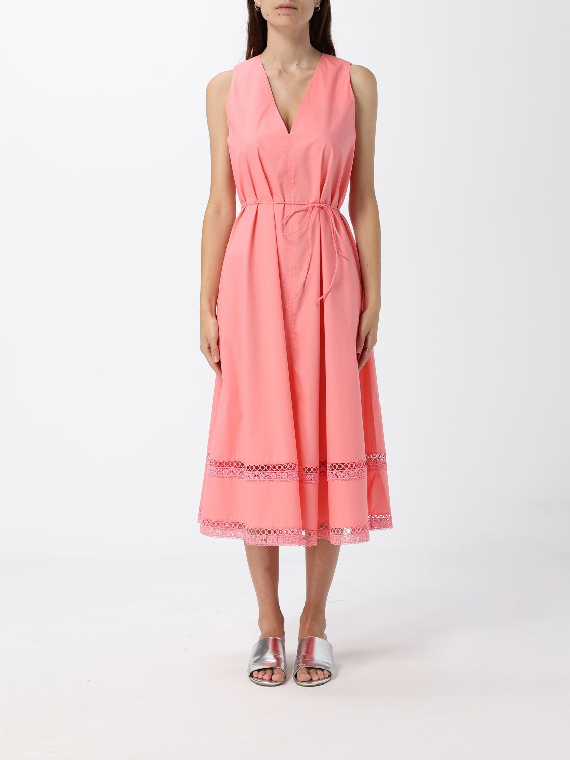 Twinset Cotton Midi Dress