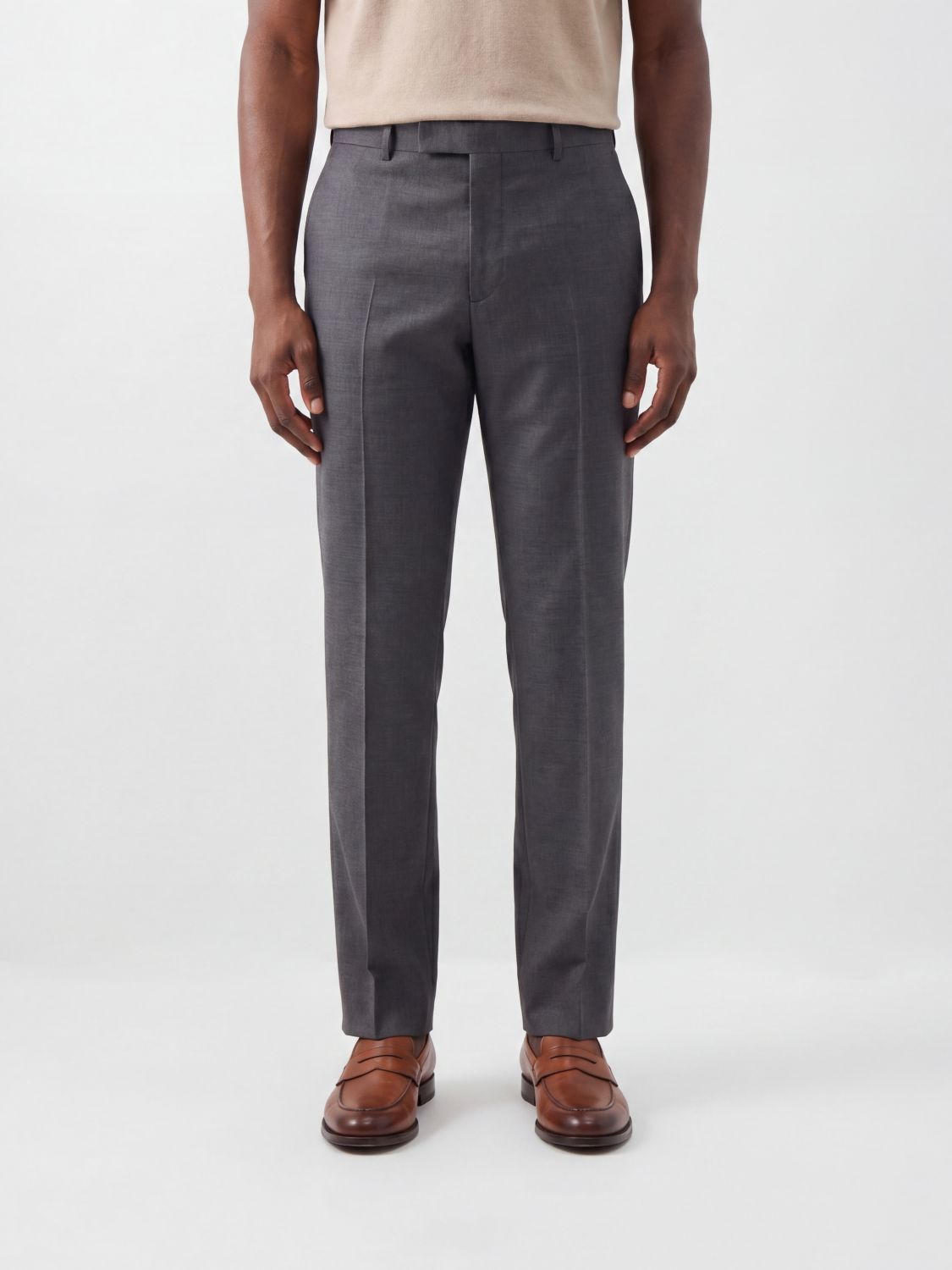 Jil Sander Virgin Wool Tailored Trousers · 52