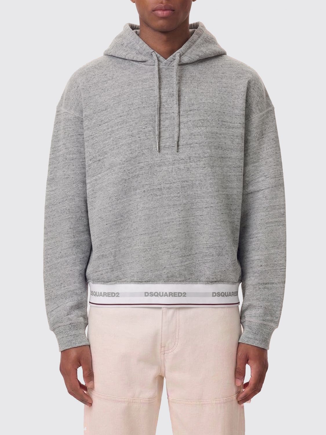 DSQUARED2 Baumwoll-Kapuzenpullover