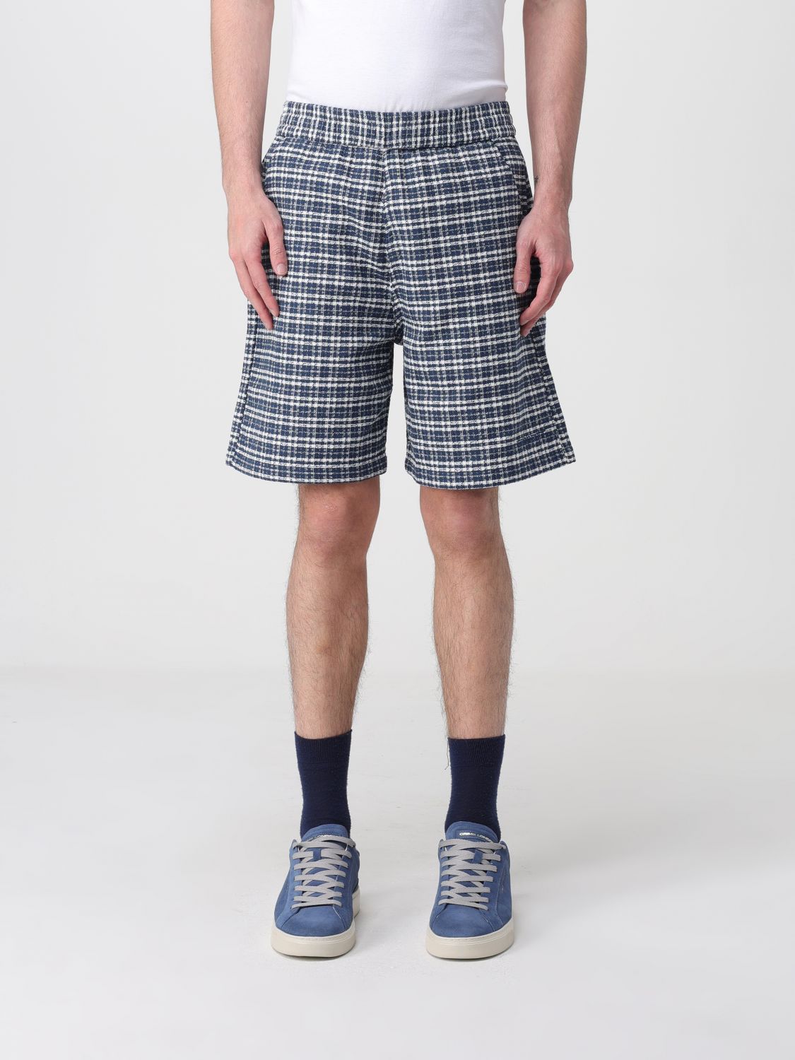 CARHARTT WIP Check Cotton Shorts