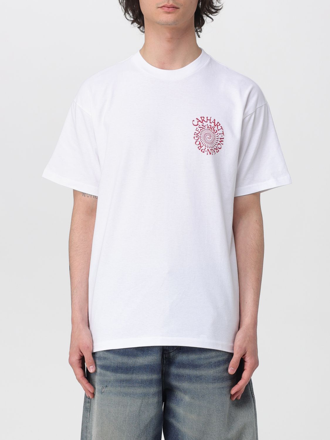 Carhartt Wip Cotton T-Shirt With Logo