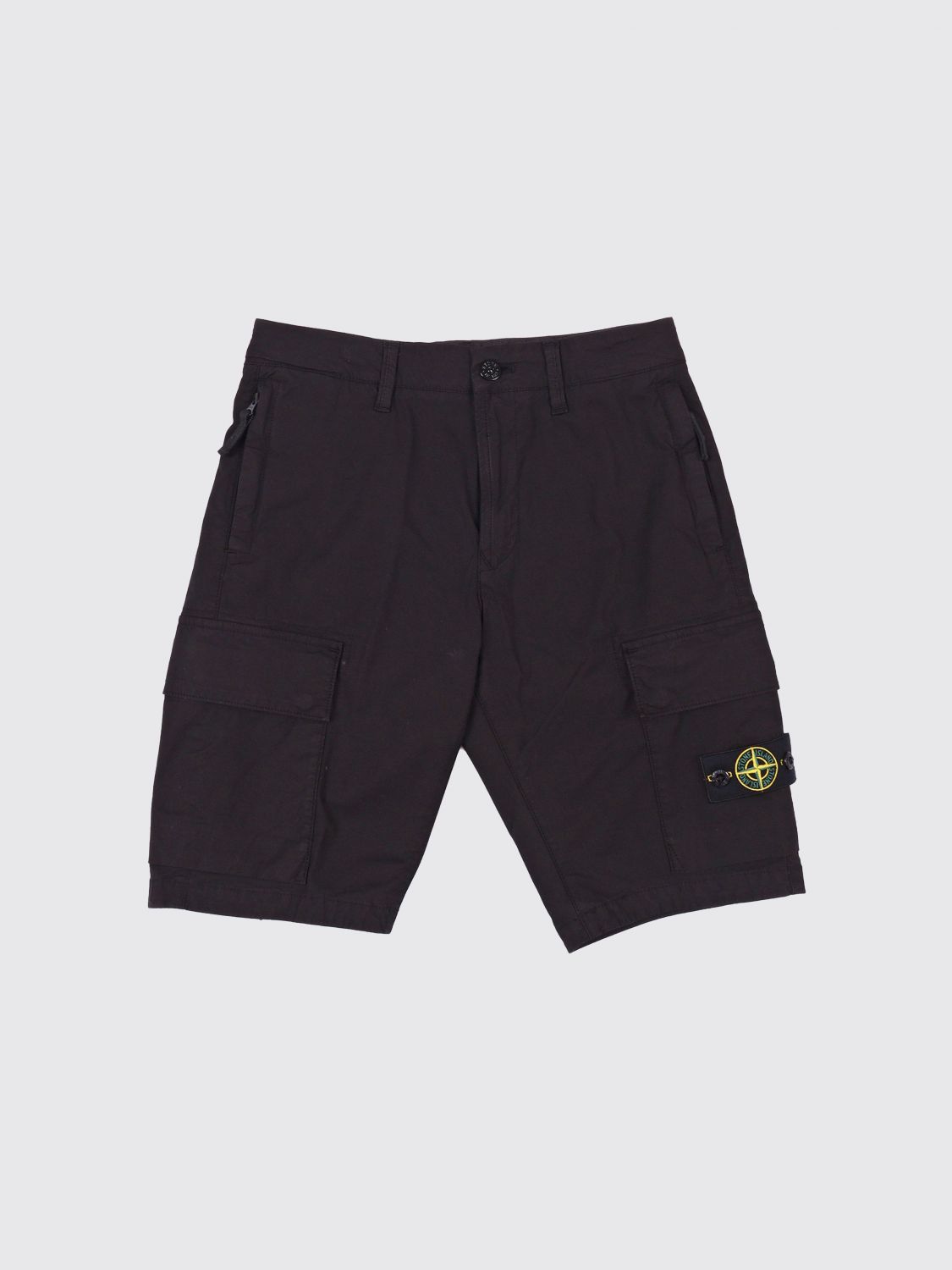 STONE ISLAND JUNIOR Stretch Cotton Cargo Shorts　STONE ISLAND JUNIOR ストレッチコットン カーゴショーツ STONE