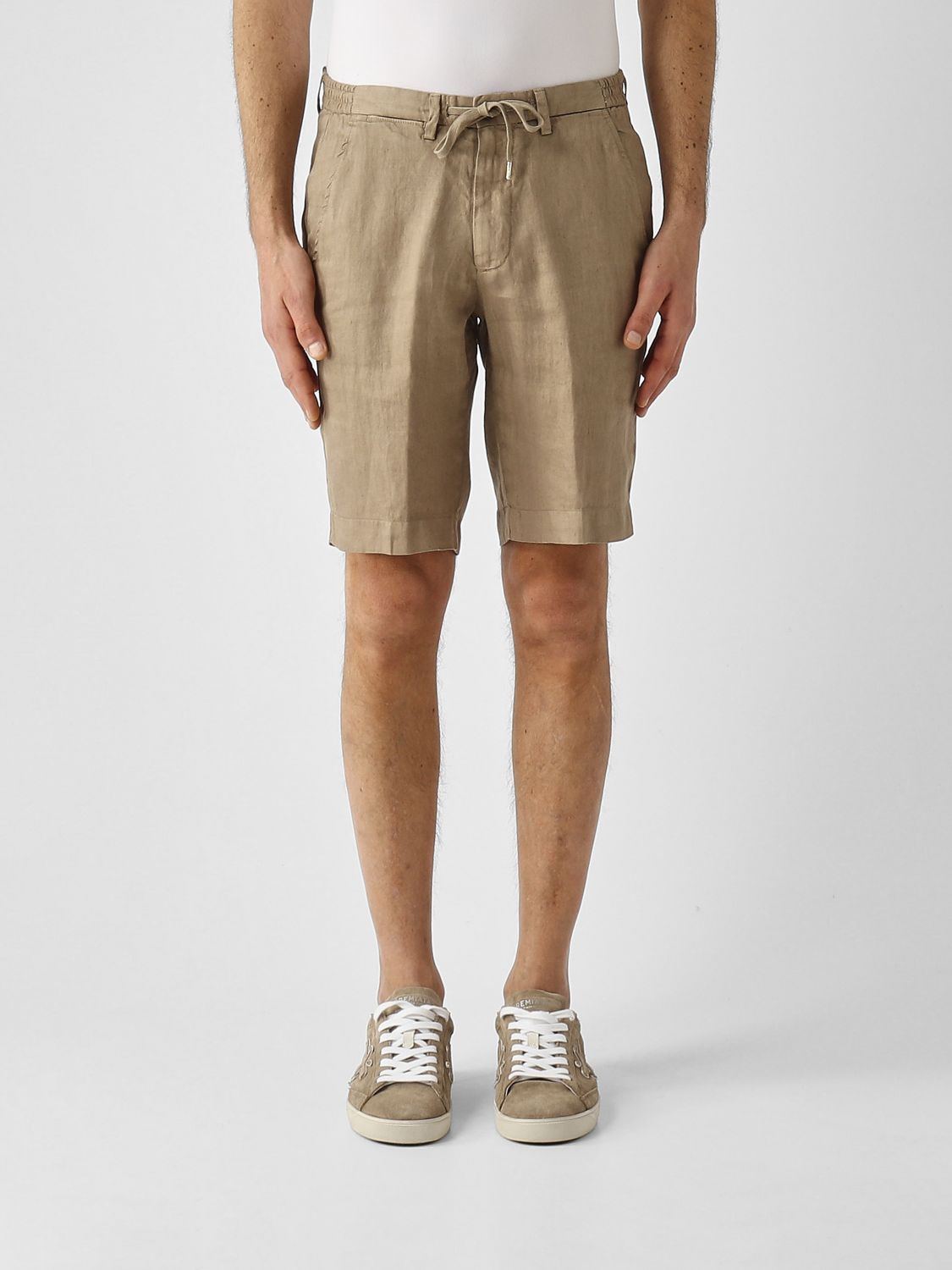 BRIGLIA 1949 Pantaloncini con coulisse in lino