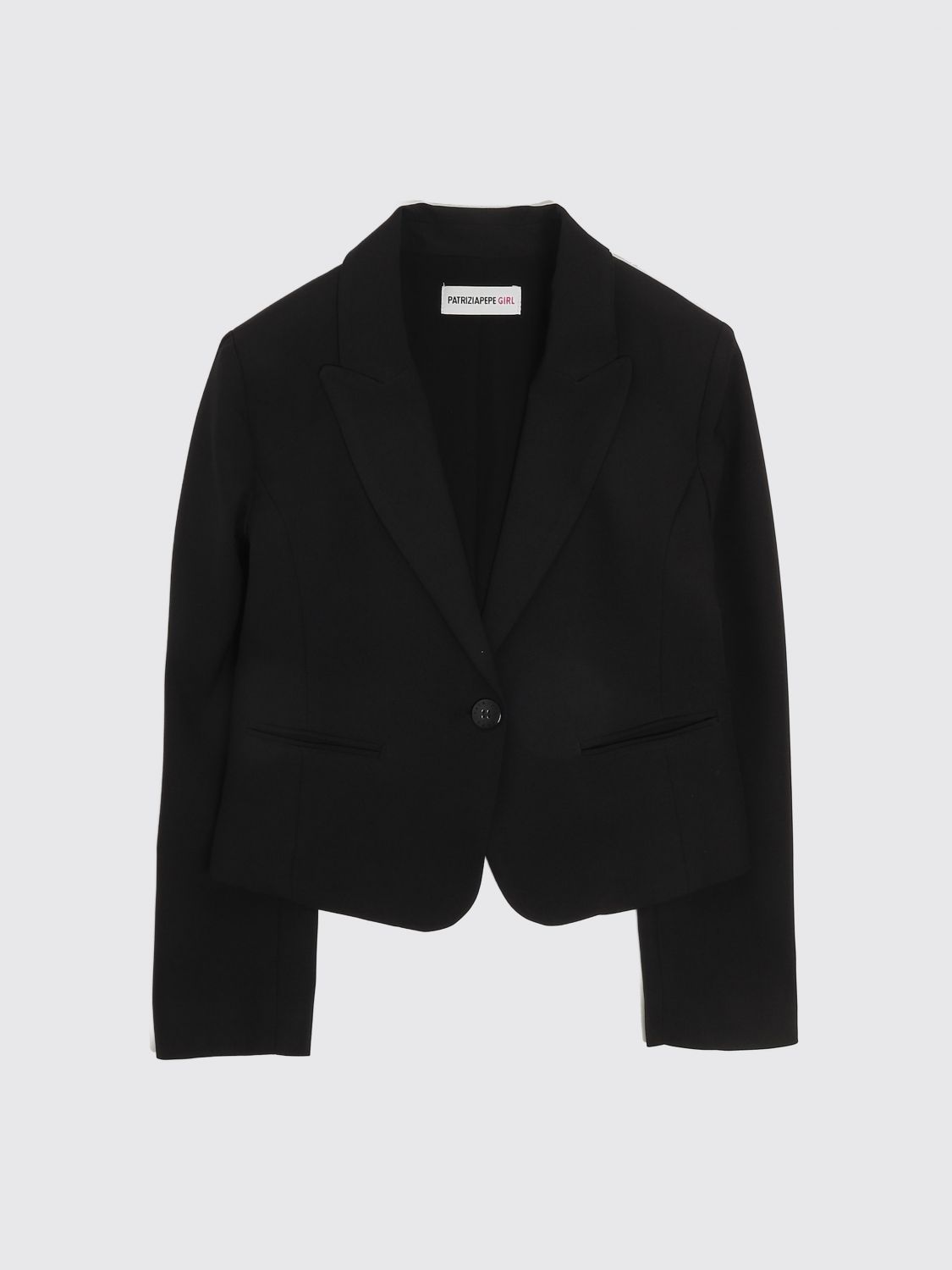 PATRIZIA PEPE Einreihiger Crêpe-Blazer