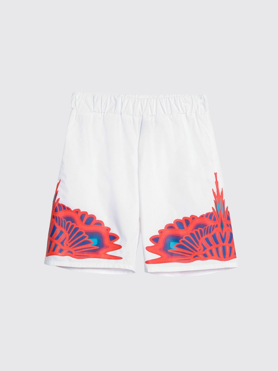 County of Milan Bedruckte Baumwoll-Jogging-Shorts