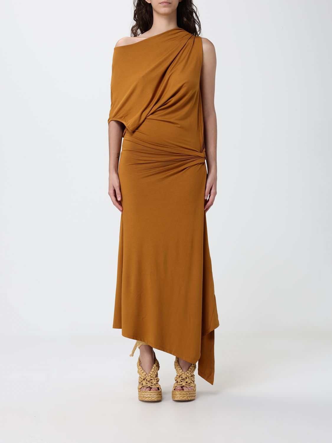 120% LINO Abito Donna colore Cuoio