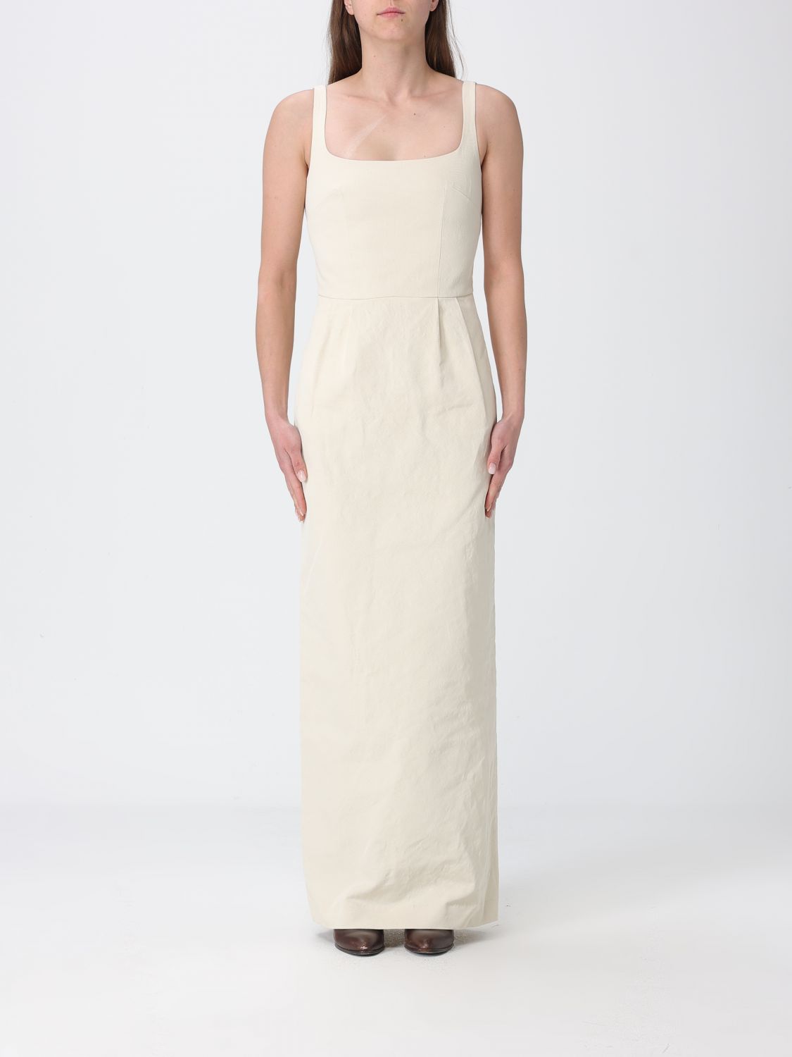 Ter Et Bantine Linen Blend Long Dress