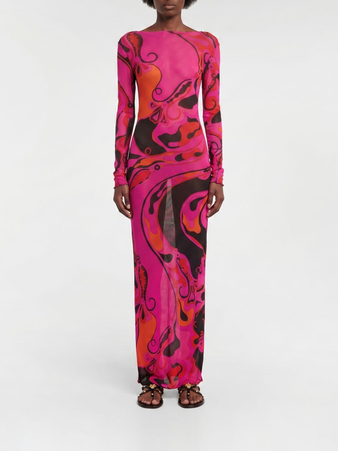PUCCI Dress Woman color Fuchsia