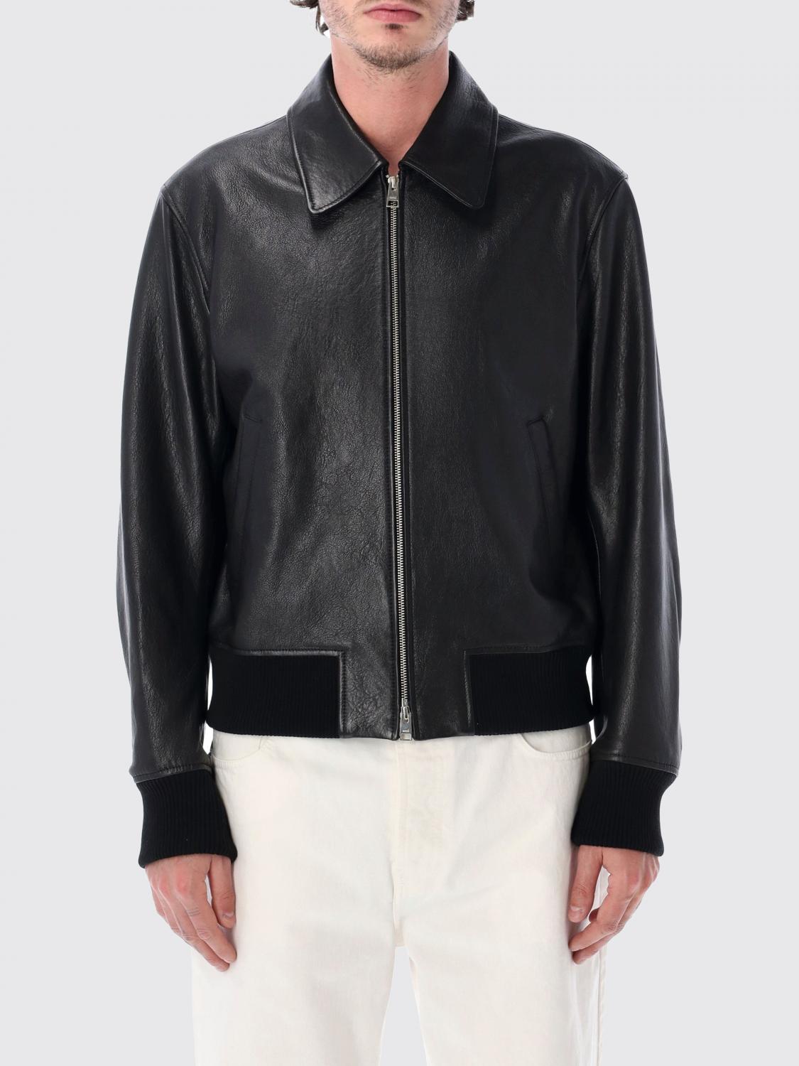 AMI Paris AMI PARIS Leather Jacket　アミ パリ レザージャケット