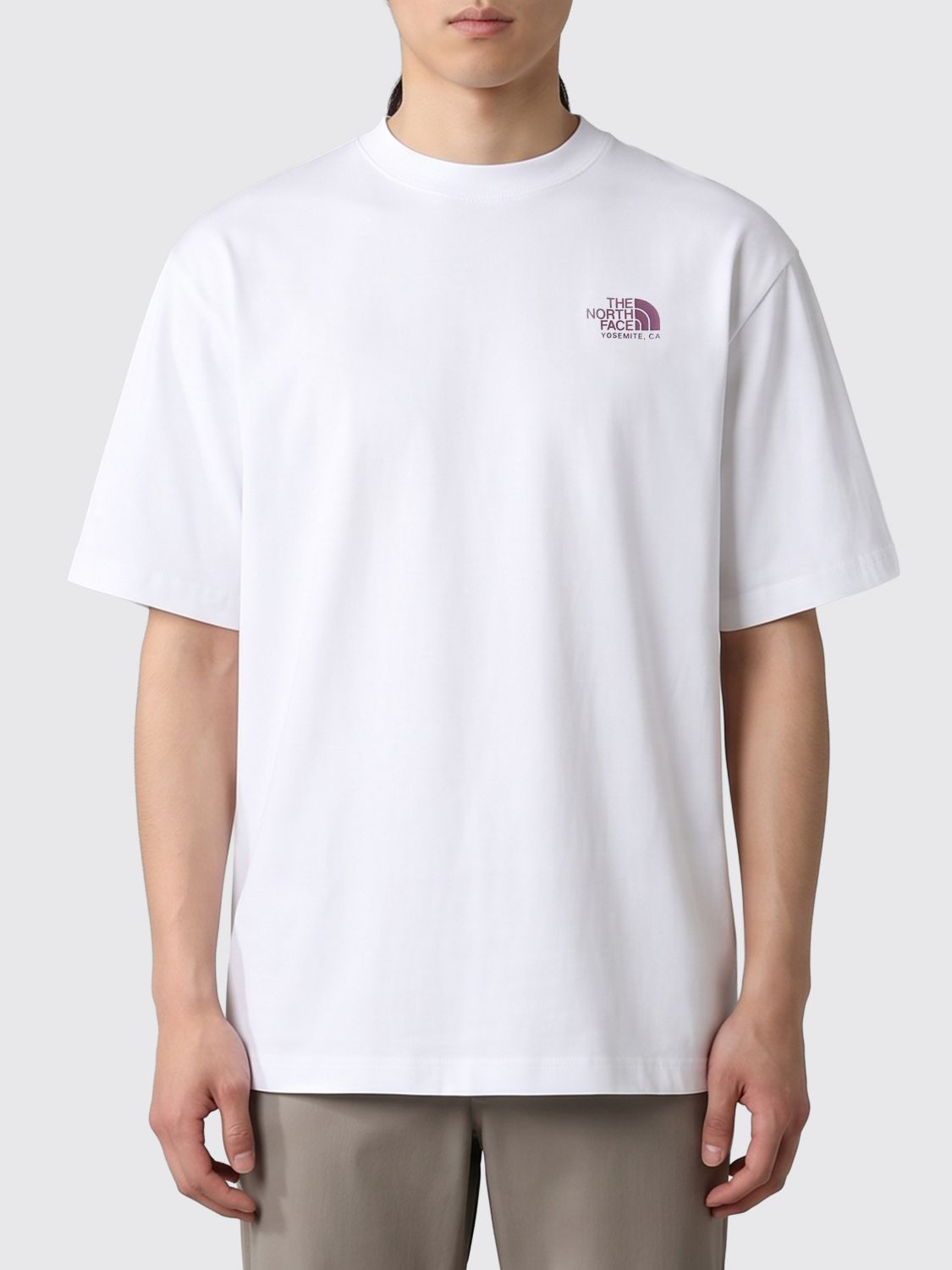 THE NORTH FACE Printed Cotton Crewneck T-Shirt