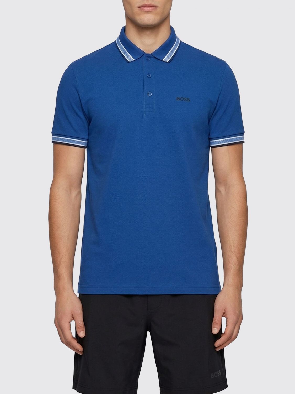 BOSS Basic Baumwoll-Polohemd