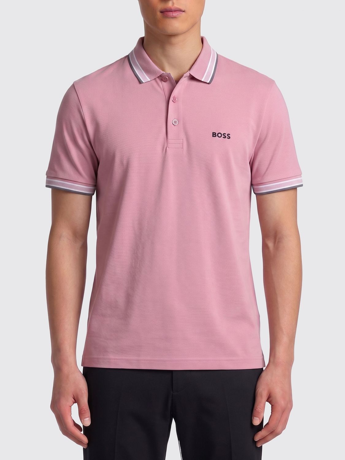 BOSS Basic Baumwoll-Polohemd