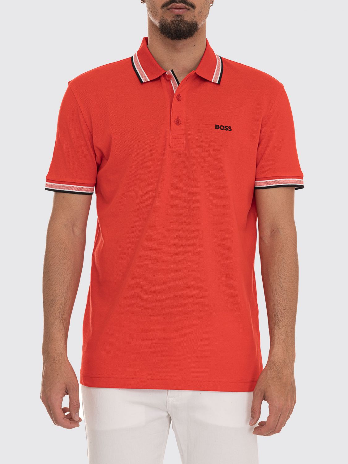 BOSS Polo in cotone basic