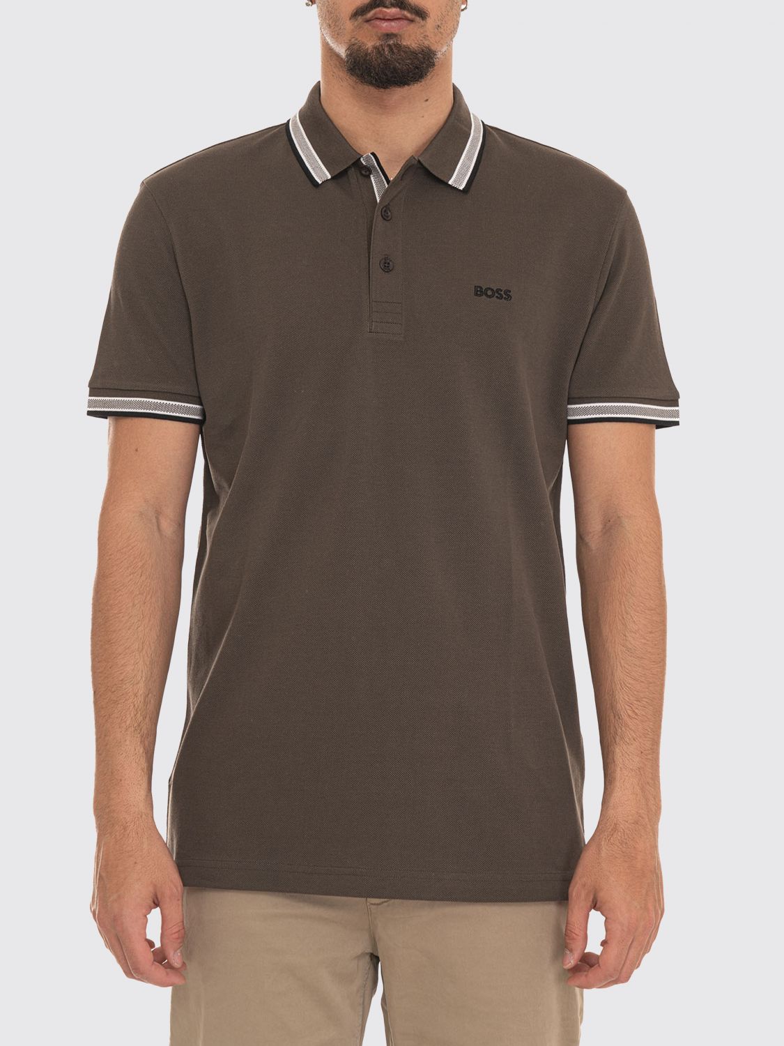 BOSS Polo in cotone basic