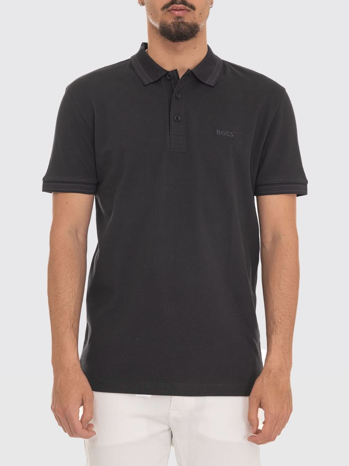 BOSS Polo in cotone basic