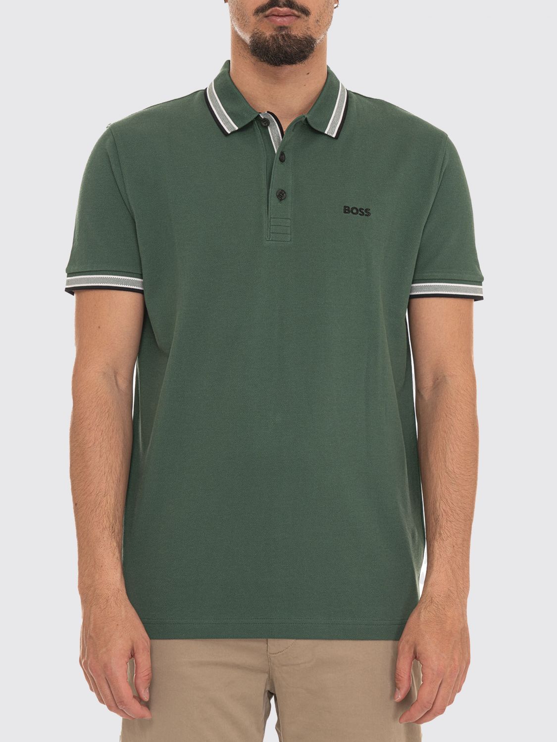 Boss Basic Cotton Polo Shirt