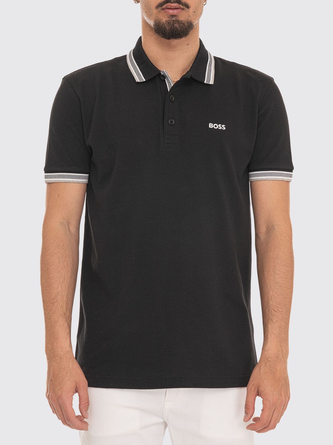 BOSS Basic Baumwoll-Polohemd