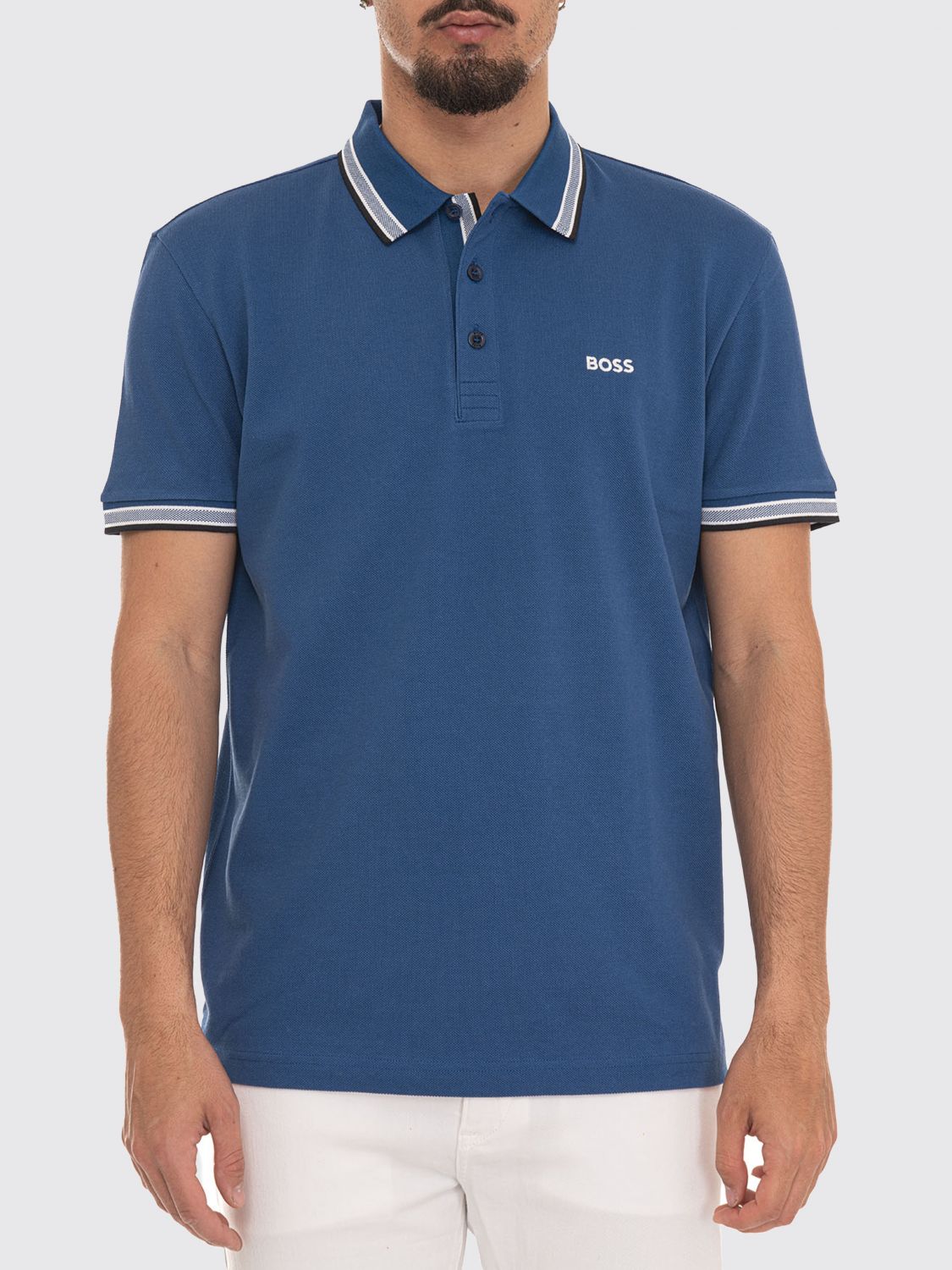 BOSS Polo in cotone basic