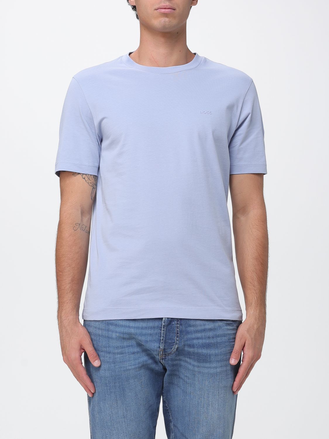 BOSS T-shirt in cotone basic