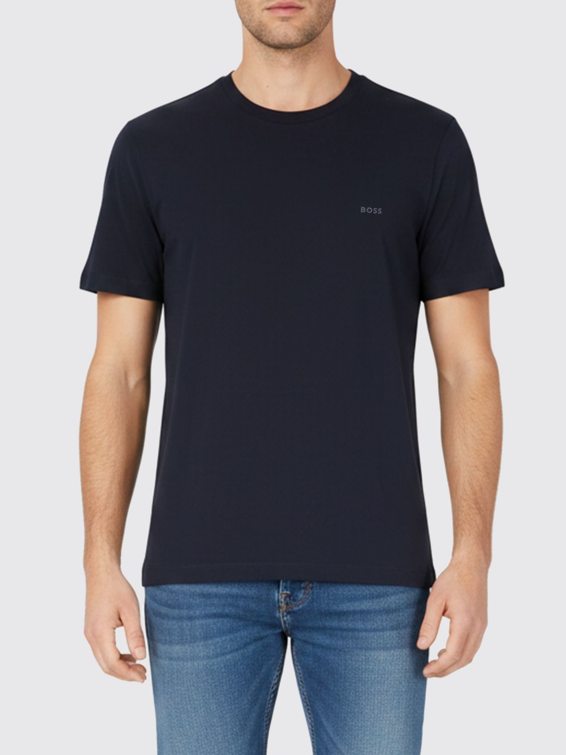 BOSS Basic Baumwoll-T-Shirt