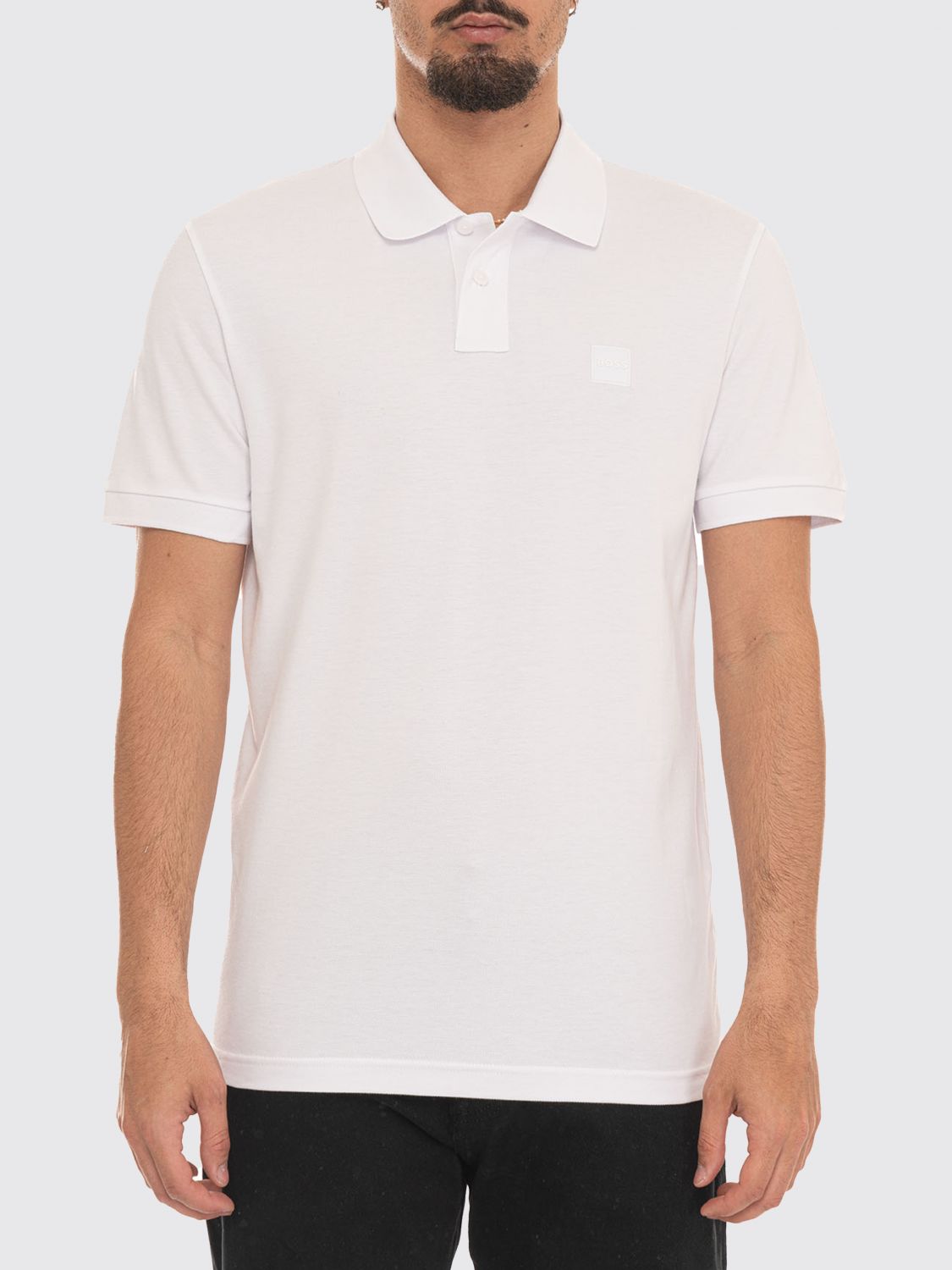 BOSS Basic Baumwoll-Polohemd