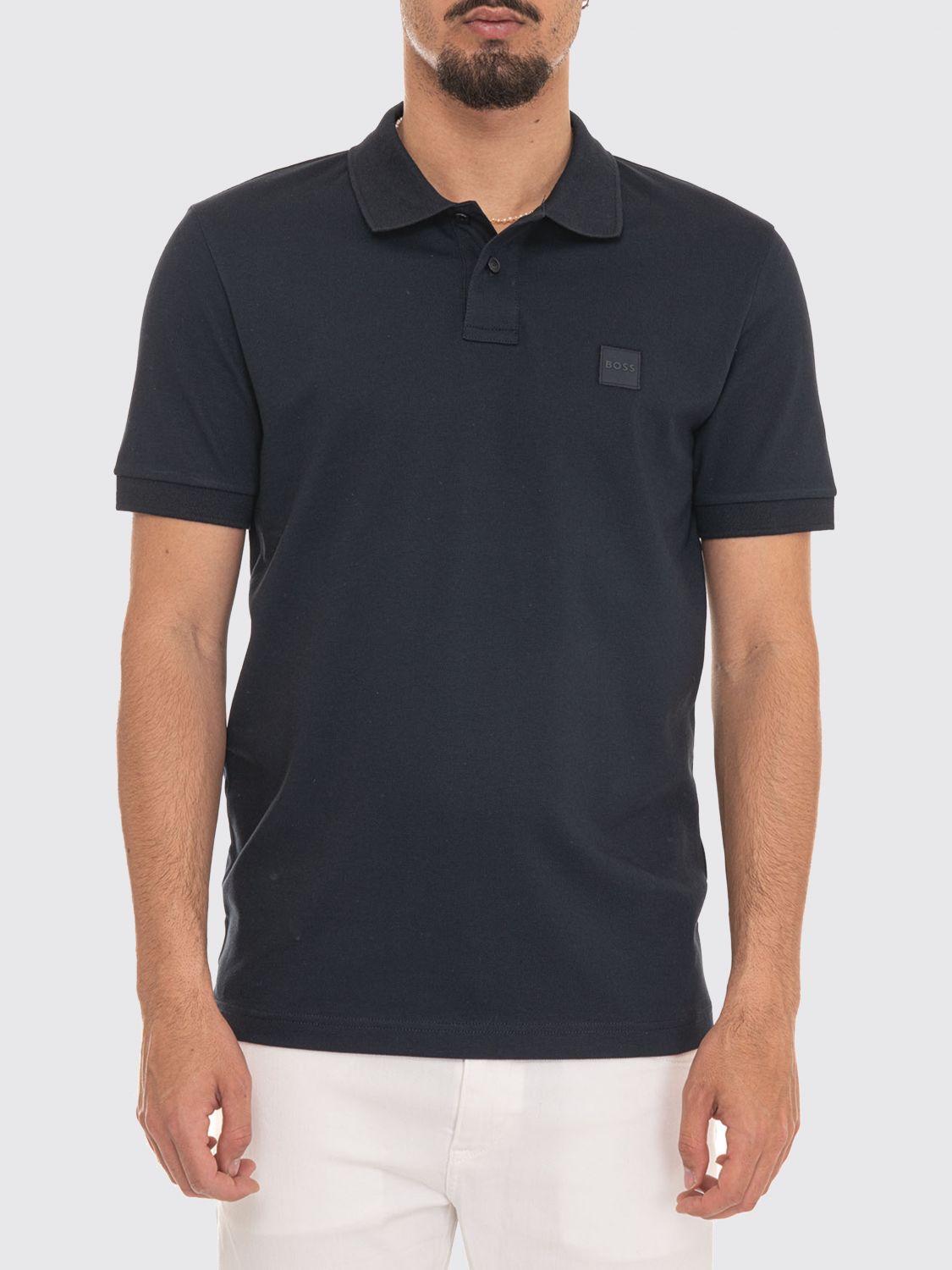 BOSS Basic Baumwoll-Polohemd
