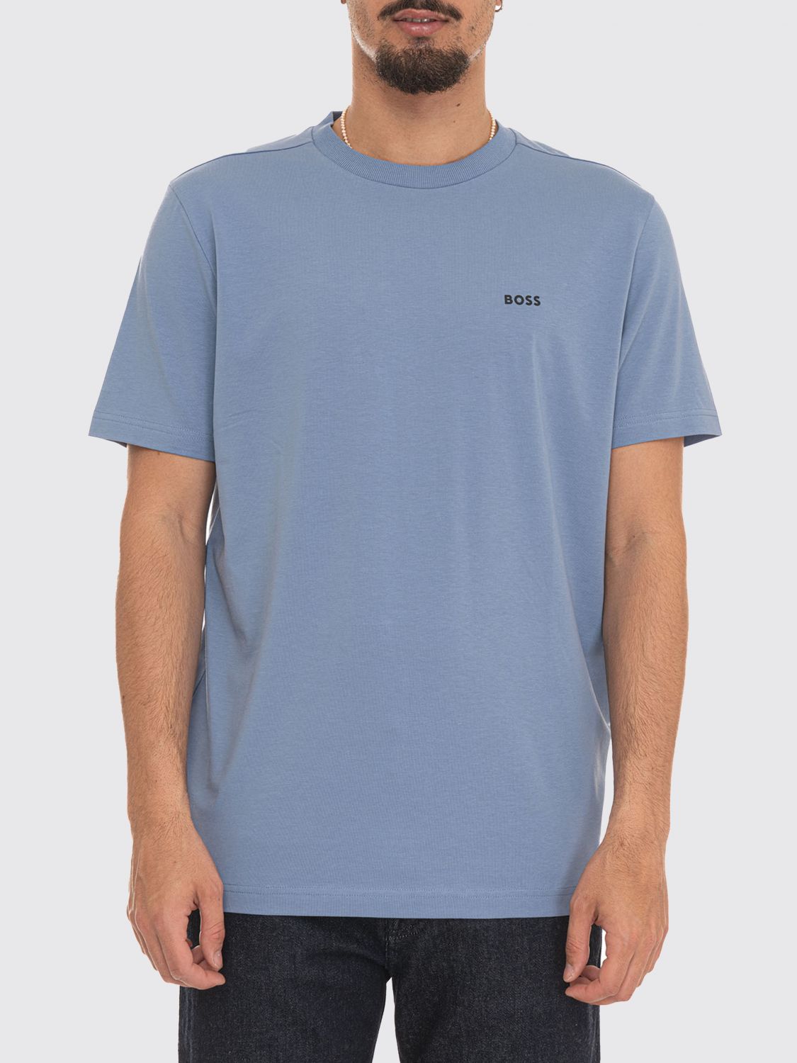 BOSS Baumwoll-T-Shirt mit Logo