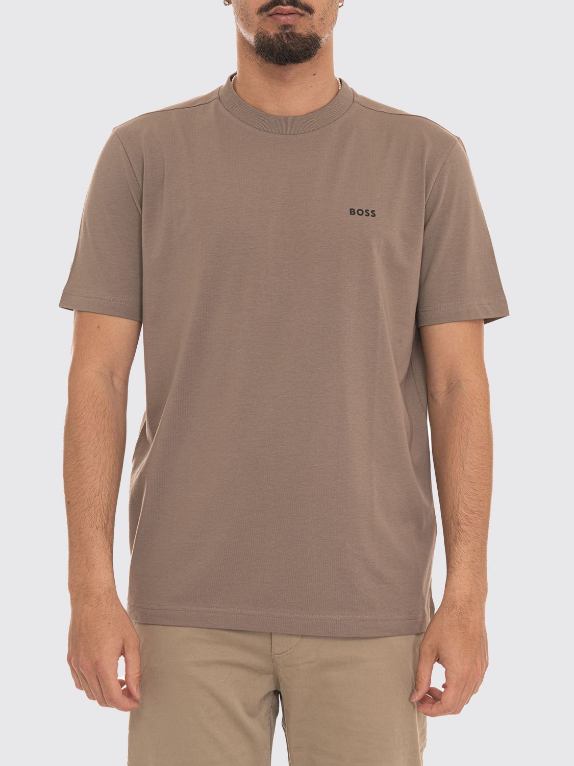 BOSS T-shirt in cotone con logo