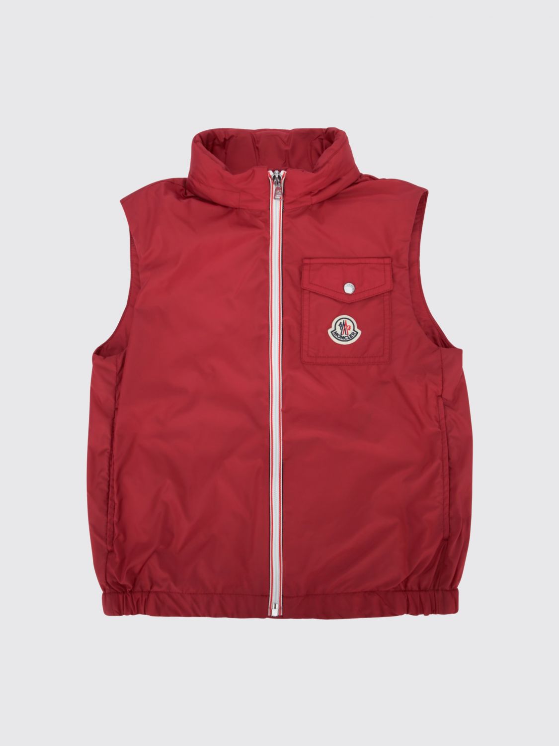 MONCLER Kapuzenweste aus Nylon