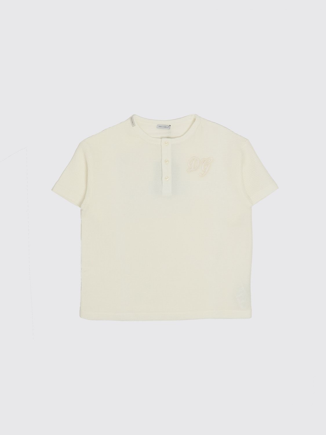 DOLCE & GABBANA T-Shirt Kids color White