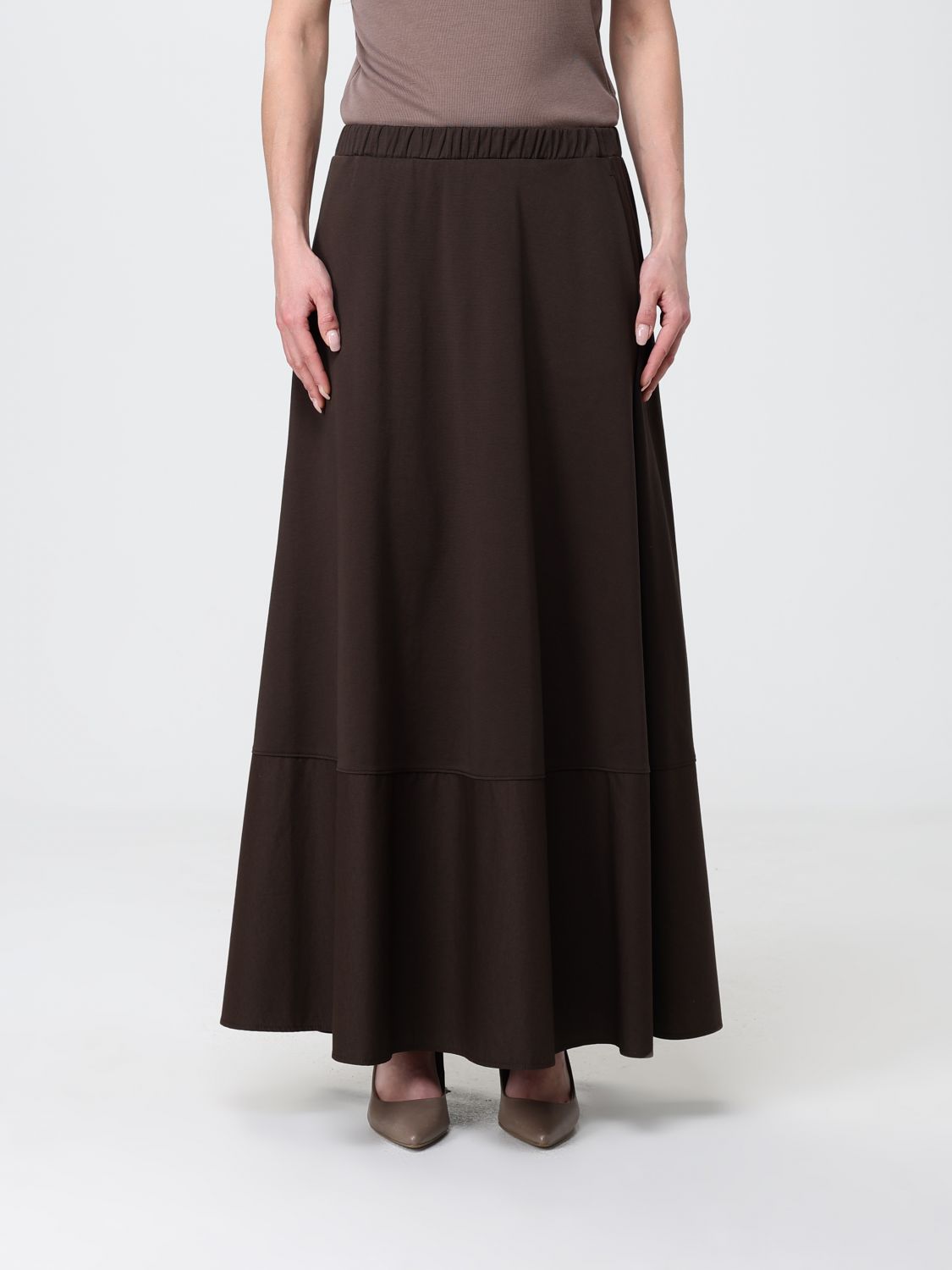 Mm Max Mara Skirt Woman In Black