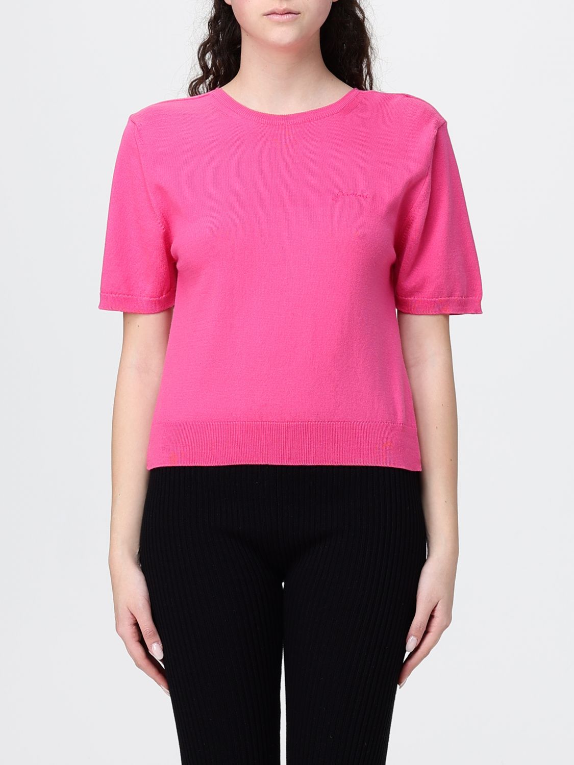 GANNI Strickpullover aus Bio-Baumwolle