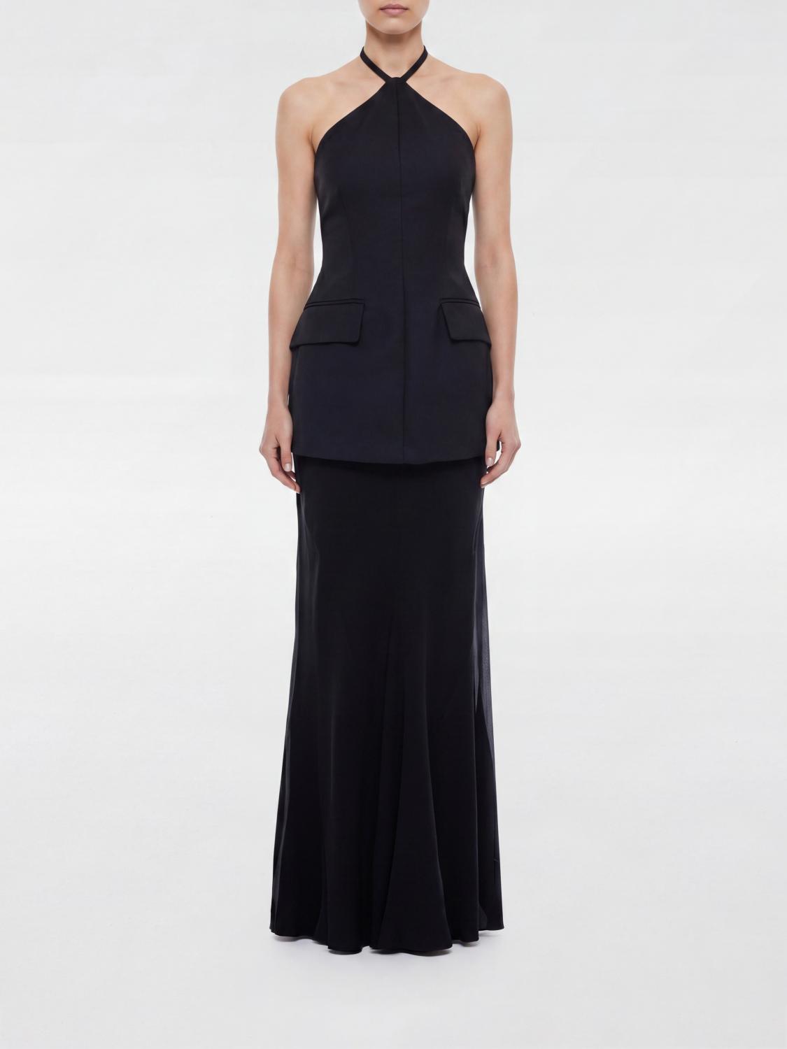 SPORTMAX Dress Woman color Black