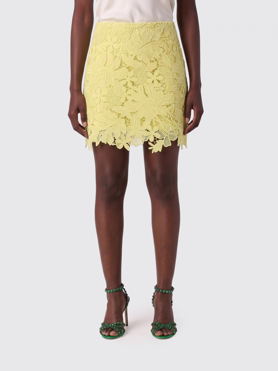 SPORTMAX Skirt Woman color Lemon
