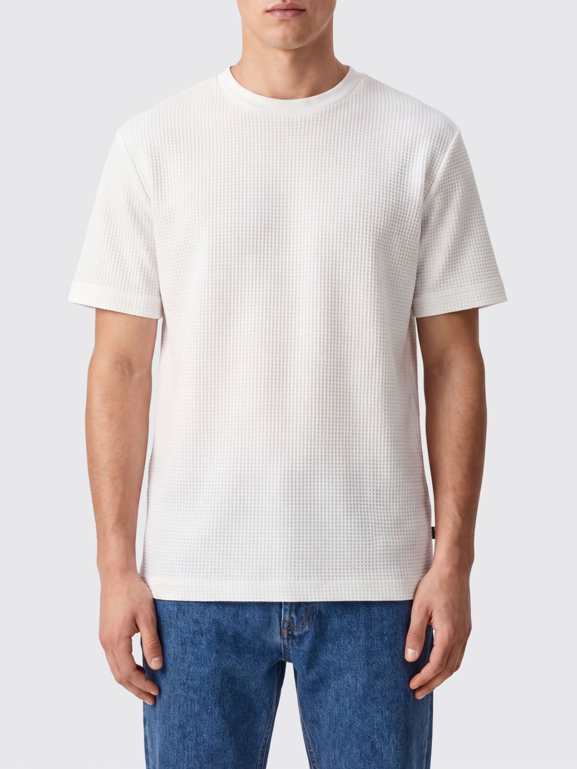 BOSS Basic Baumwoll-T-Shirt von